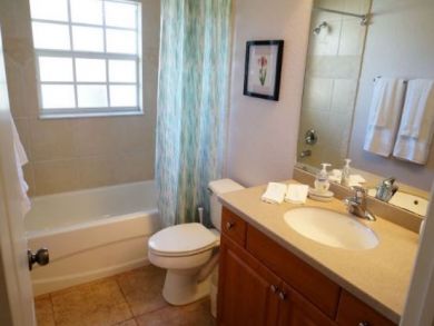 Bathroom with Shower Over Tub